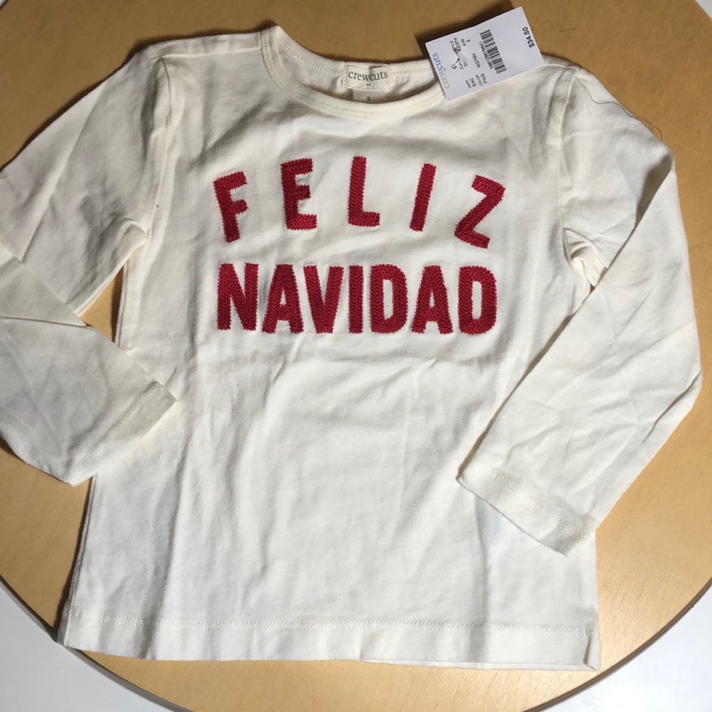 Feliz Navidad Holiday Christmas festive shirt